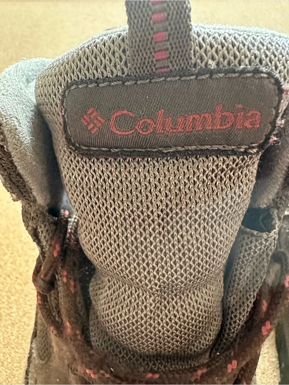 Columbia Men's Brown and Gray Waterproof Hiking Boots